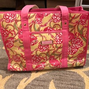 Chi Omega Lily Pulitzer Tote Bag